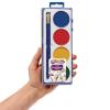 Colorations Best Value Watercolor Set for Beginners – 4 Colors in Plastic Case with Brush