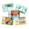 Colorations Counting Numbers 0-20 Modeling Mats, Dough Mats, Use Modeling Dough to Complete The Scene