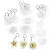 Colorations Create Your Own Keychain Craft Kit for Kids, Set of 12 – DIY Kit for Kids that Encourages Creativity – Easy and Fun – Includes Supplies to Make 12 Personalized Keychains