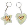 Colorations Create Your Own Keychain Craft Kit for Kids, Set of 12 – DIY Kit for Kids that Encourages Creativity – Easy and Fun – Includes Supplies to Make 12 Personalized Keychains