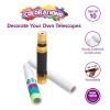 Colorations Decorate Your Own Telescopes – Set of 10