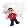 Colorations Giant Person Shapes for Kids, Set of 24, Sturdy Paper Chip Board, Decorate Your Own Person, All About Me, Blank People Shapes, Kid Shaped Paper Cutouts, Blank People Shaped Cutout for Kids
