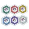 Colorations METSTAMP Metallic Washable Stamp Pads (Pack of 6)