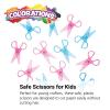 Colorations Plastic “Won’t Cut Hair” Scissors – Set of 12