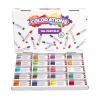 Colorations Oil Pastels, 20 Colors, Set of 100, All Ages, Suitable for Beginners, Vibrant Colors, Easy Grip, Hexagonal Shaped, Non Toxic