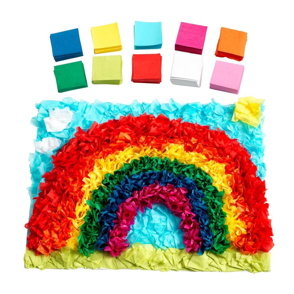 image:imageColorations Mini Tissue Squares 10 Colors 5000 Pieces