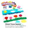 Colorations® Mini Tissue Squares – 10 Colors, 5,000 Pieces