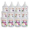 Colorations Washable Clear Glue, 4 oz. Set of 12 (Item # CLEARG12)