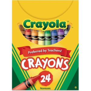 Crayola(R) Assorted Color Crayon Set, 24-Count Box(24 Count (Pack of 1))