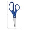Colorations Blunt Tip Scissors, Stainless Steel Blades, Set of 24, Beginner Scissors, Quality (Item # CBS24PK)