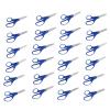 Colorations Blunt Tip Scissors, Stainless Steel Blades, Set of 24, Beginner Scissors, Quality (Item # CBS24PK)
