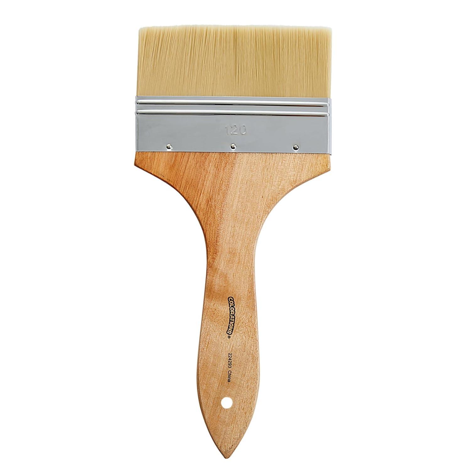 image:imageColorations Large Area Paint Brushes Set of 5 Sizes