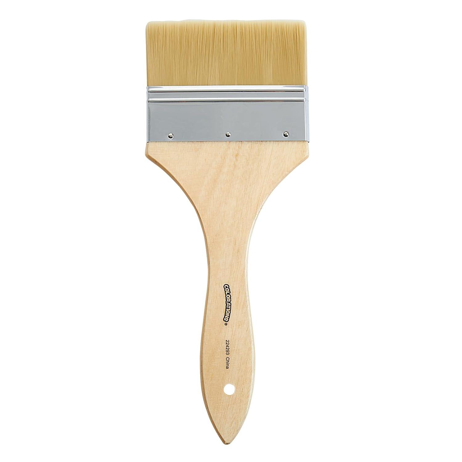 image:imageColorations Large Area Paint Brushes Set of 5 Sizes