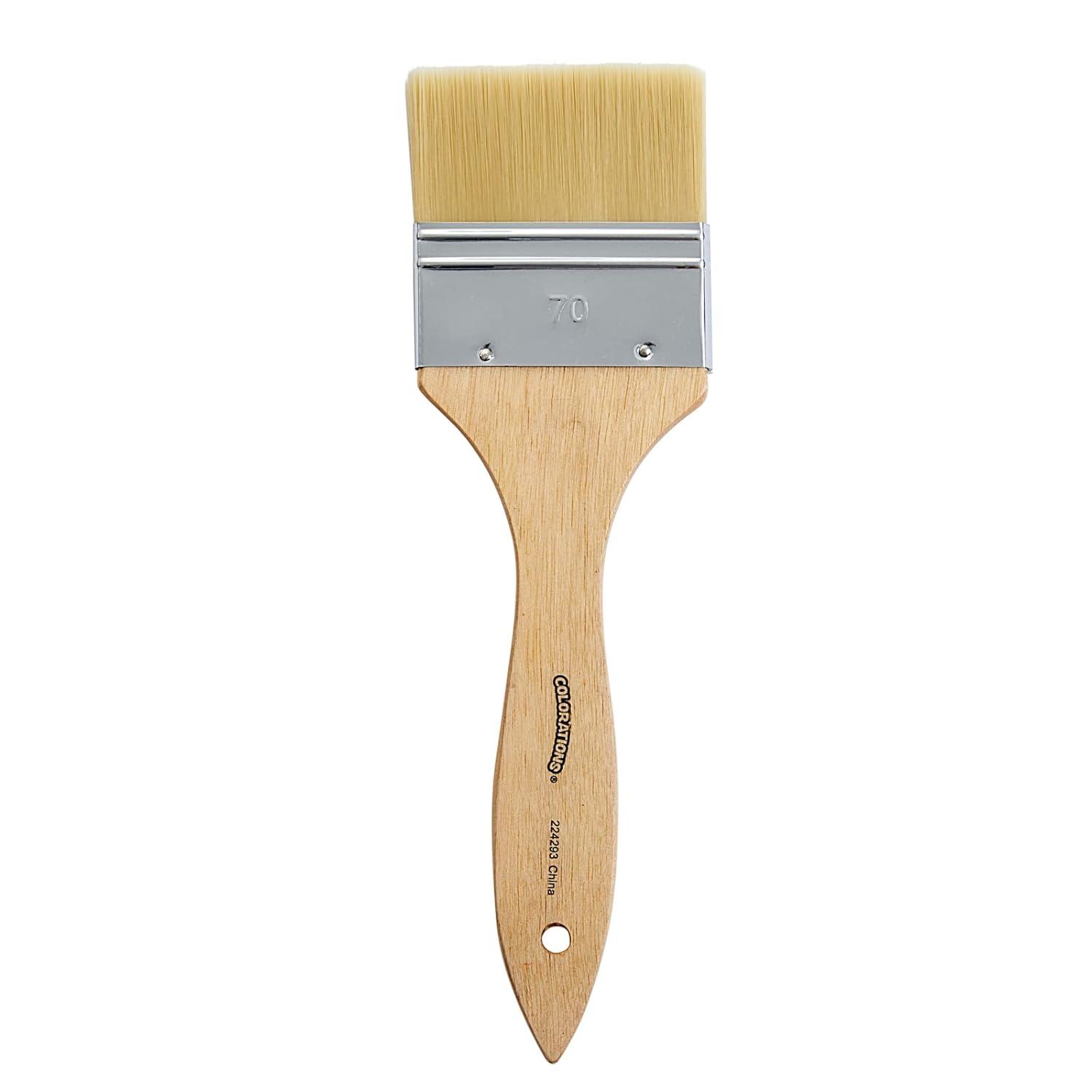 image:imageColorations Large Area Paint Brushes Set of 5 Sizes