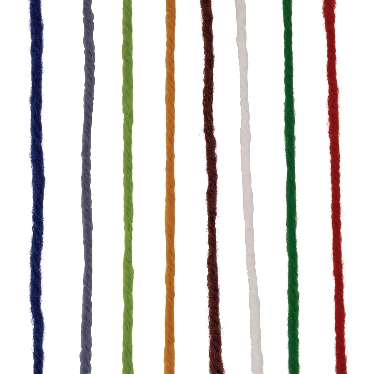 image:imageColorations Nature Colors Acrylic Yarn Set of 8 Colors 100 Acrylic 120 Yards Each Color Crafts for Kids Arts amp Crafts Crochet Knitting Small Projects