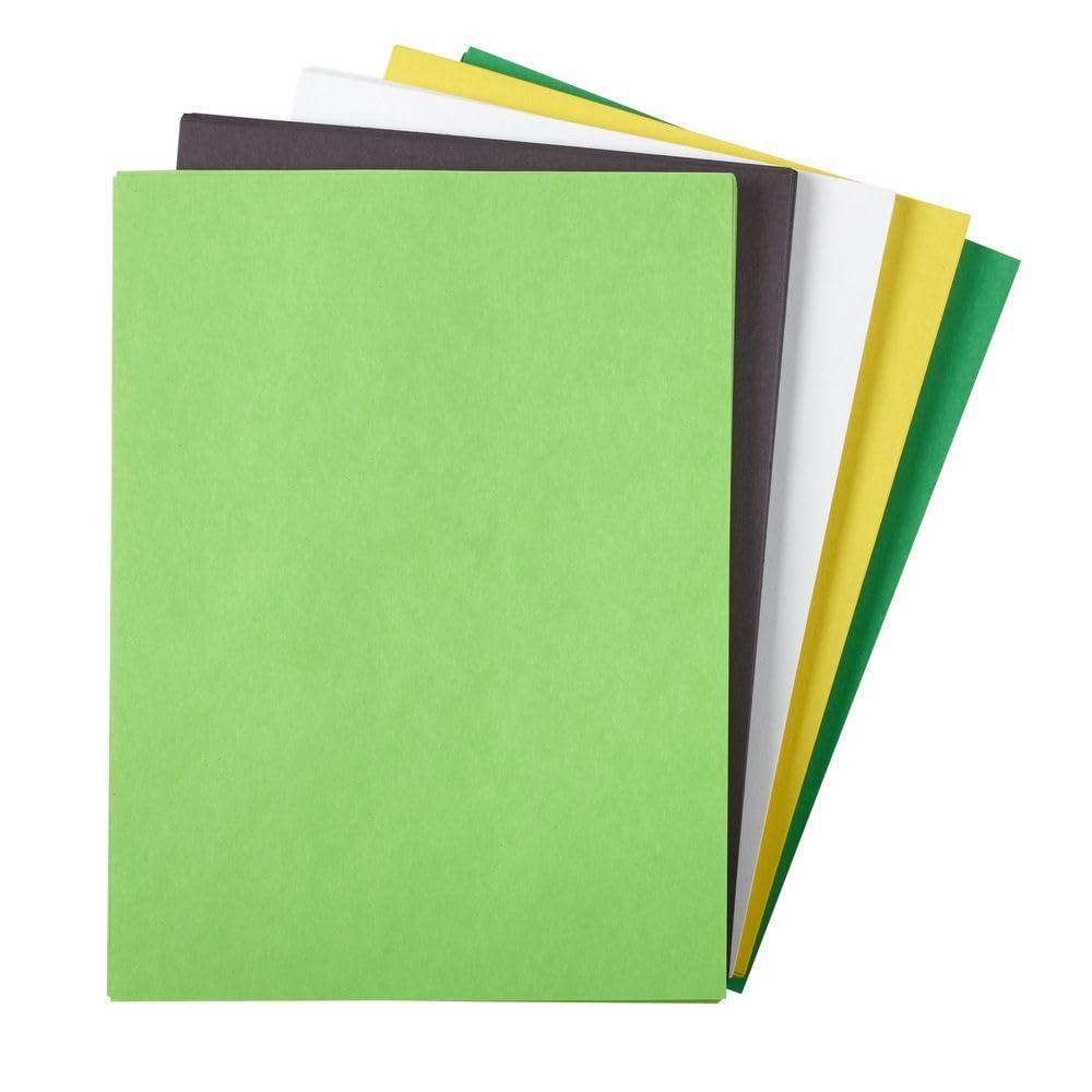 image:imageColorations 9 x 12 Mediumweight St Patricks Day Colors Construction Paper Pack  250 Sheets Arts and Crafts School Supplies Drawing Coloring Painting 3D Art Paper