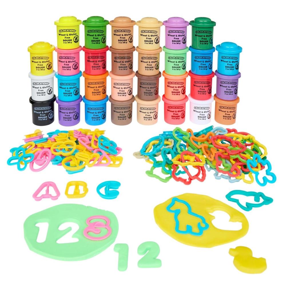 image:imageColorations Mega Tool Collection and Wheat amp Gluten DoughDough Cutters