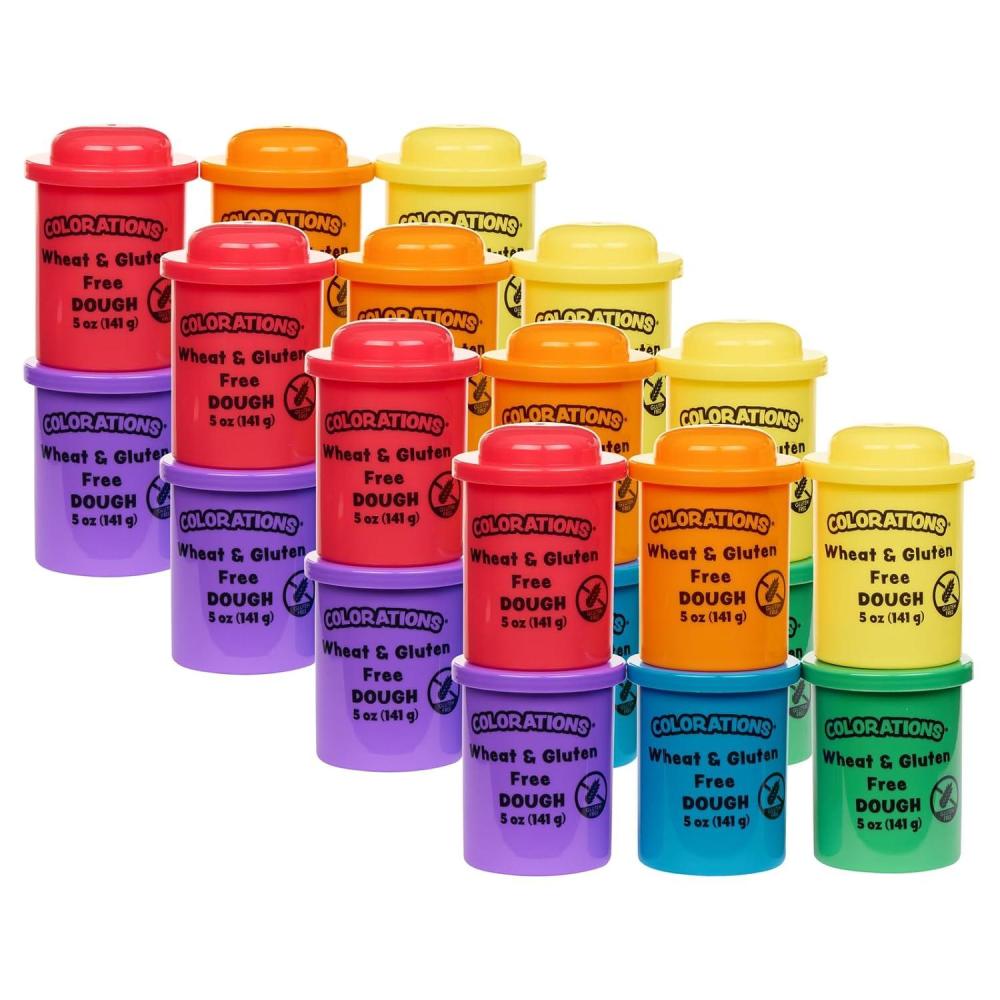 image:imageColorations Wheat amp Gluten Free Classic Dough 2 Each of 6 Colors Each 5ozSet of 24