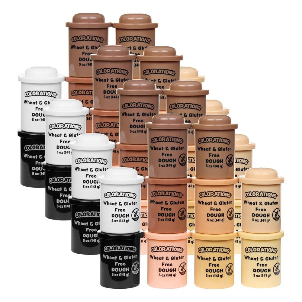 image:imageColorations Wheat amp Gluten Free Colors Like Me Dough 10 Colors 5oz 2 SetsSet of 40