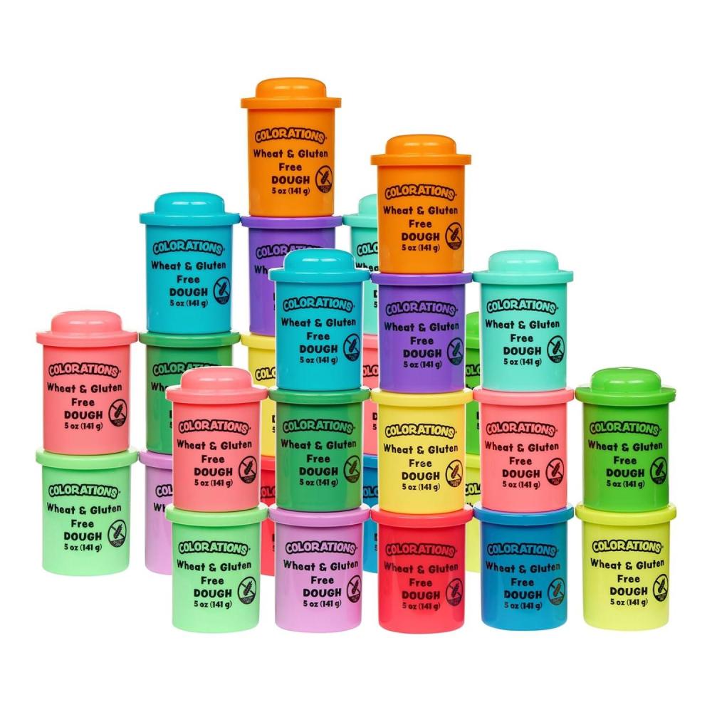 image:imageColorations Wheat amp Gluten Free Dough Variety Pack 14 Colors Per Kit 3 Kits 5 oz EachSet of 28
