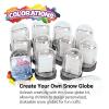 Colorations Create Your Own Snow Globe Kids Craft Kit, Set of 12, Create a Keepsake, Ideal Mothers Day or Fathers Day Gift, Birthday or Holiday, Can Be Personalized & Individually Designed
