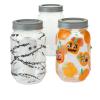 Colorations DYO Plastic Mason Jar – Set of 12