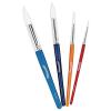 Paint Brushes, Colorations, Set of 4 Assorted Sizes, Round Tips, Kids Paint Brushes, Paint Brush Set,Kids Painting,Art,Craft,Paint Supplies,Art Supplies,Paint Brush,Paint Brushes,Tempera,Watercolor