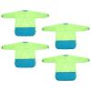 Colorations 4 Long Sleeved Waterproof Art Smock, Pre School, Washable, Full Coverage