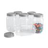 Colorations DYO Plastic Mason Jar – Set of 12