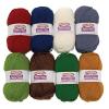 Colorations Nature Colors Acrylic Yarn, Set of 8 Colors, 100% Acrylic, 120 Yards Each Color, Crafts for Kids, Arts & Crafts, Crochet, Knitting, Small Projects
