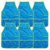 Colorations (r) 6 Water Proof Aprons, Easy to tie Strings at Neck and Back, Perfect for Kids.