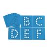 Dabber Dot Upper Case Alphabet Stencils, 26 Pieces Total! A fun and easy way for any child to practice their uppercase letters! Alphabet Stencils, Uppercase Alphabet Stencils, Educational Toys
