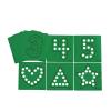 Dabber Dot Upper Case Numbers & Shape Stencil Set, 20 Pieces Total! A Fun and Easy Way for Any Child to Practice Their Number Stencils, Stencils for Young Kids, Educational Toys