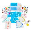 Dabber Stencils and Marker Kit – 46 Stencils & 22 Dabber Dot Marker Colors, Dabber Stencils and Marker Kit, Great Way to Teach Abc’s, Numbers and Shapes, Fun Big Sized for Easy Grasping