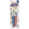 Paint Brushes, Colorations, Set of 4 Assorted Sizes, Round Tips, Kids Paint Brushes, Paint Brush Set,Kids Painting,Art,Craft,Paint Supplies,Art Supplies,Paint Brush,Paint Brushes,Tempera,Watercolor