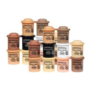 Colorations 12 Wheat & Gluten Free Glitter Dough – 6 Colors (2 oz Each)(Colors Like Me)