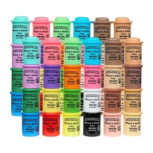Colorations 78 Wheat & Gluten Free Dough Variety Pack | Non-Toxic, Play Dough, Bulk Set, Sensory Kit, Party Favors, Classroom Pack(Set of 48)