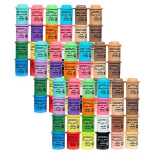 Colorations 78 Wheat & Gluten Free Dough Variety Pack | Non-Toxic, Play Dough, Bulk Set, Sensory Kit, Party Favors, Classroom Pack(Set of 78)
