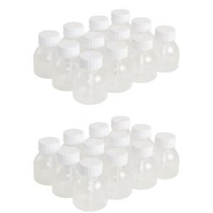 Colorations Reusable Glue Jars with Brush, 24-Pack, 2.7 oz, Plastic, Arts & Crafts, School Supplies