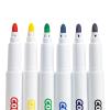 Fabric Markers – Primary Colors, Vibrant, Draw and Color on Any Canvas or Cotton