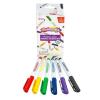 Fabric Markers – Primary Colors, Vibrant, Draw and Color on Any Canvas or Cotton