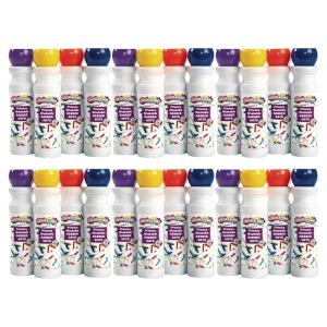 Colorations Dabber Dot Markers 4 Colors per Set, 6 Sets, Each set Individually Packaged, Personalize & Decorate for Gifts, Arts & Craft Craft for Children, Kids Crafts for Home or the Classroom