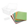 Colorations 9″ x 12″ Mediumweight Nature Colors Construction Paper Pack – 400 Sheets with Storage Bin, Arts and Crafts, School Supplies, Drawing, Coloring, Painting, 3D Art Paper