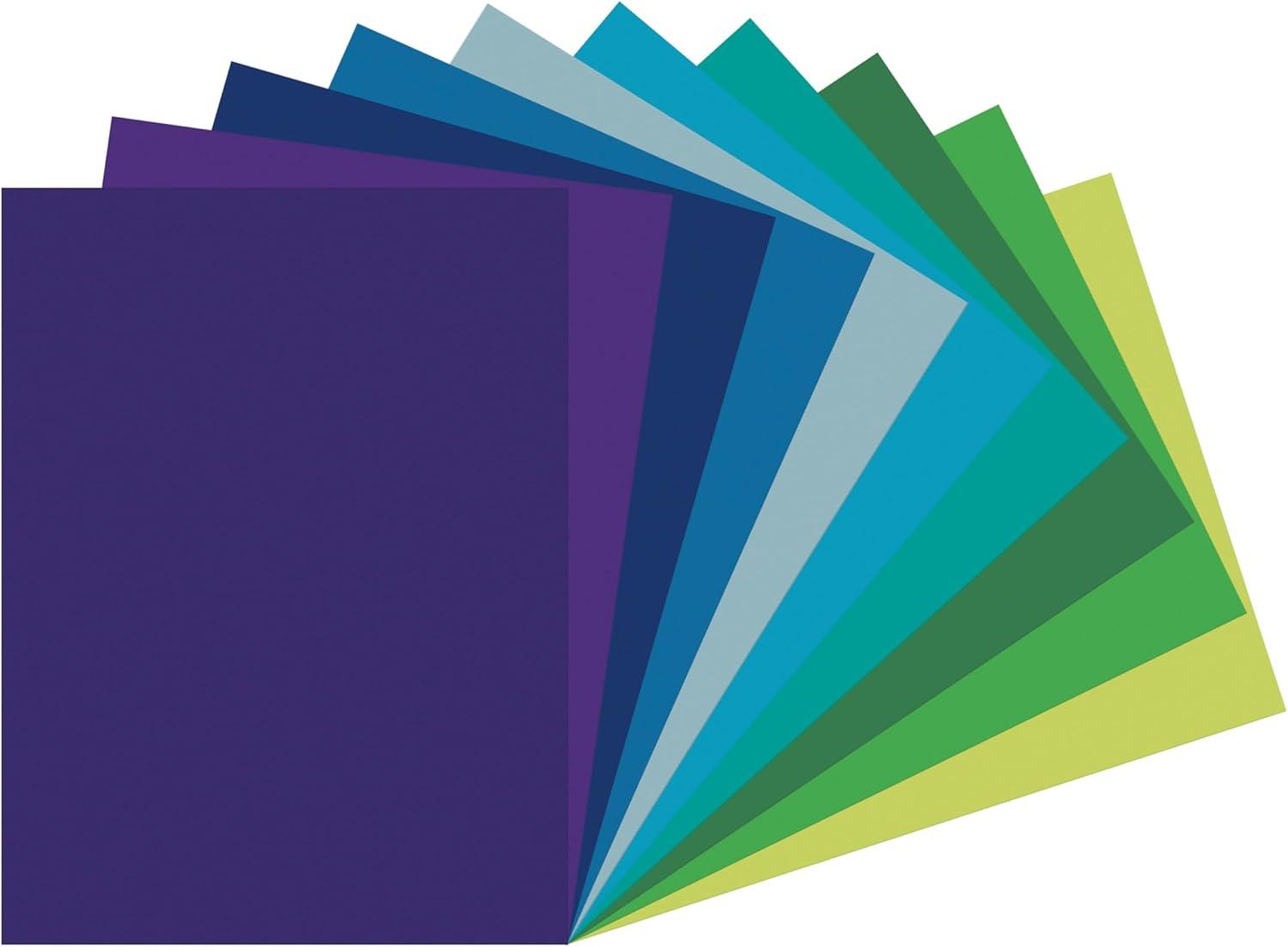 image:imageTruRay Construction Paper P103031 10 Classic Colors 9 x 12 50 SheetsCool Color Assortment