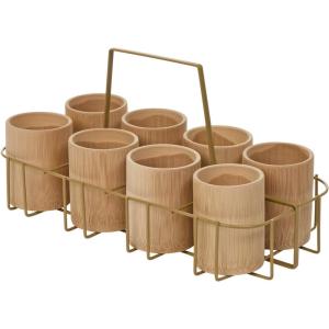 Colorations Art Supply Caddy(brown)