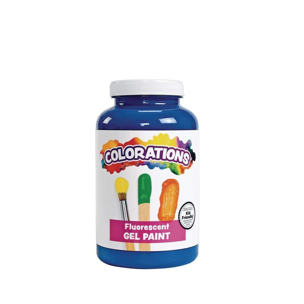 image:imageColorations Gel Paint Fluorescent Pink 16 oz Item  CFLPIBlue