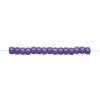 Colorations Purple Pony Beads, 1/2 lb. Approx. 800 Pcs in Resealable Stand-Up Storage, Accent Beads, Hair Accessory, Slime, Stringing, Learn, Teachers, Kids, Creative, Arts & Crafts (Item # SPONYPU)