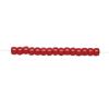 Colorations Red Pony Beads, 1/2 lb. Approx. 800 Pcs 800 Pcs in Resealable Stand-Up for Storage, Accent Beads, Hair Accessory, Slime, Stringing, Learn, Teachers, Kids, Arts & Crafts