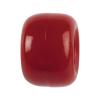 Colorations Red Pony Beads, 1/2 lb. Approx. 800 Pcs 800 Pcs in Resealable Stand-Up for Storage, Accent Beads, Hair Accessory, Slime, Stringing, Learn, Teachers, Kids, Arts & Crafts