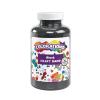 Colorations Colorful Vibrant Sand 22 oz Jar for Arts and Crafts & Play Activity, White (CSWH)(Black)